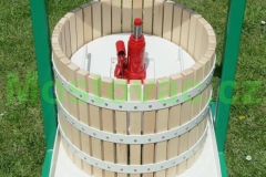 50 litrů hydraulický moštovač